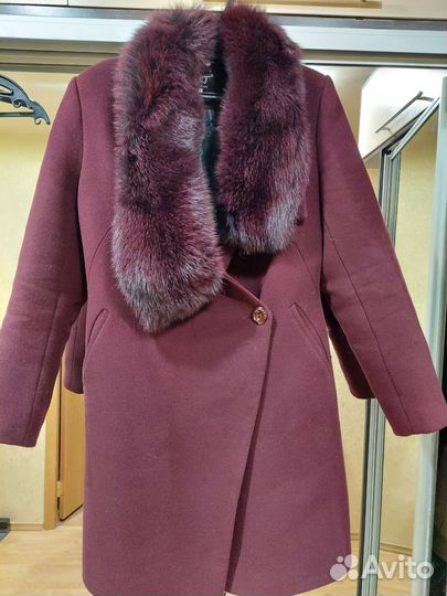 Пальто женское зимнее 46-48