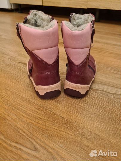 Сапоги ботинки зимние 23 размер для девочки