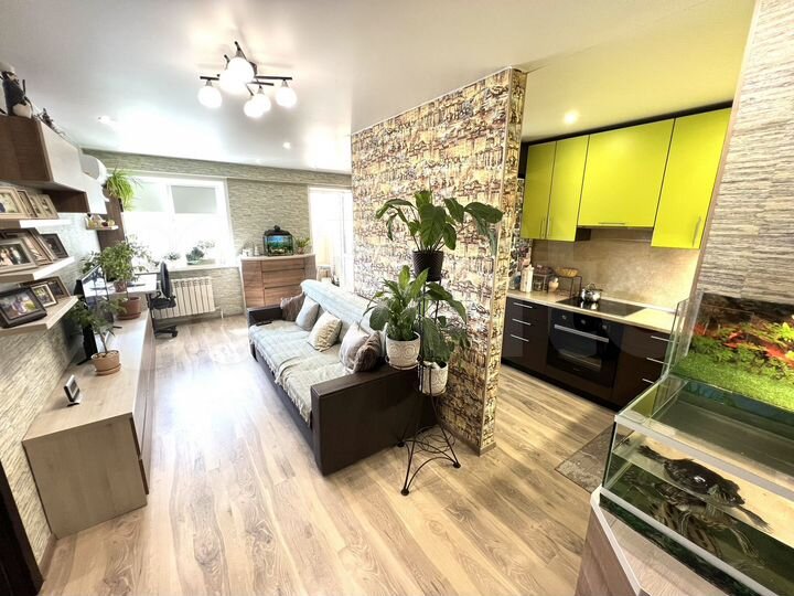 2-к. квартира, 53,3 м², 5/16 эт.