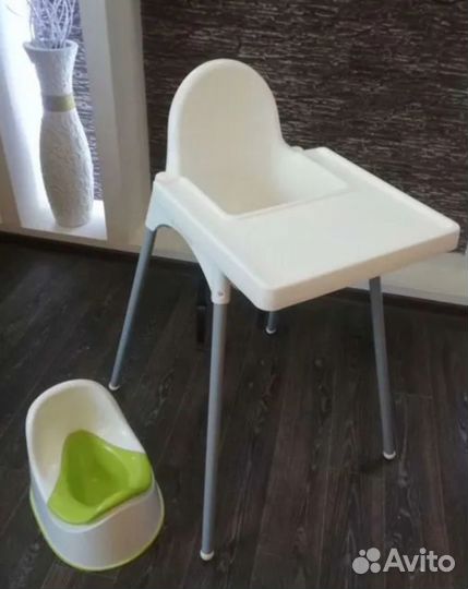 Детский стульчик +горшочек. Всё чистое