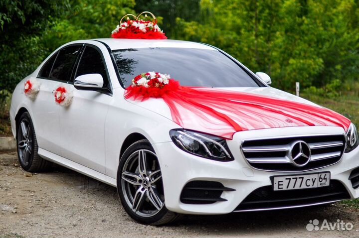 Свадебное украшение на машину/авто