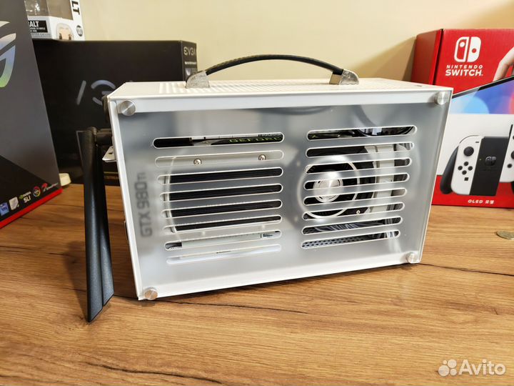 Новый Мини itx компьютер 12400ф, 32 озу, белый