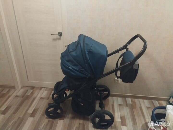 Коляска 2 в 1 Noordline (Экокожа) + автолюлька
