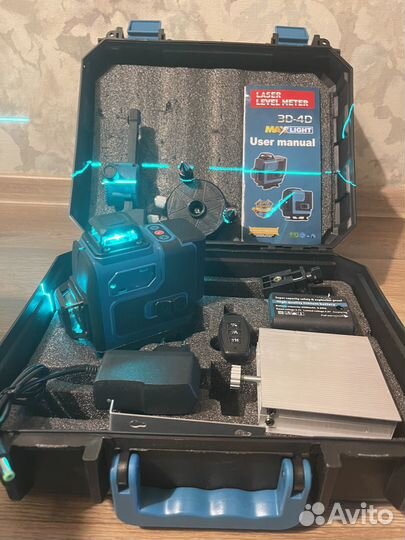 Лазерный уровень 4D нивелир 16