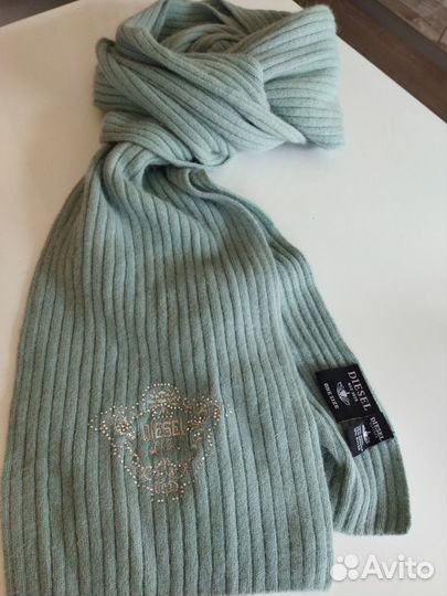 Шарф Diesel, мятный, оригинал