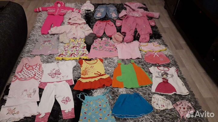 Детские вещи пакетом для девочек