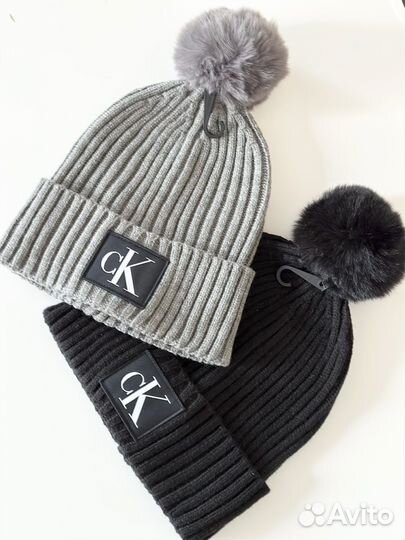 Шапка от Calvin Klein унисекс. оригинал