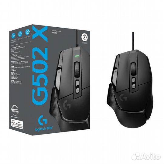Новая игровая мышь Logitech G502 X