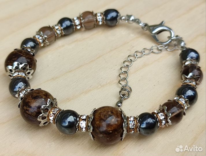Бронзит браслет