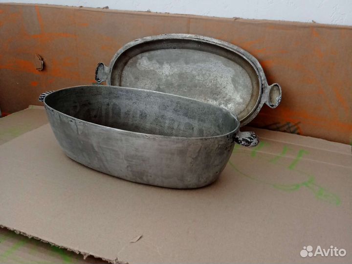 Гусятница чугунная СССР