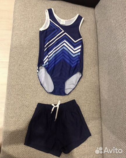 Гимнастический купальник для мальчика 140