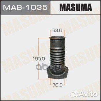 Пыльник амортизатора MAB1035 Masuma