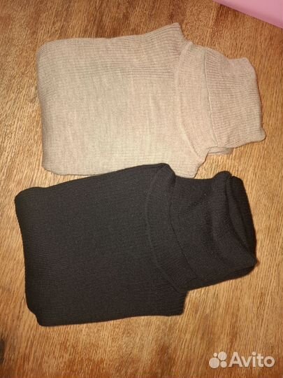 Две водолазки Uniqlo шерсть