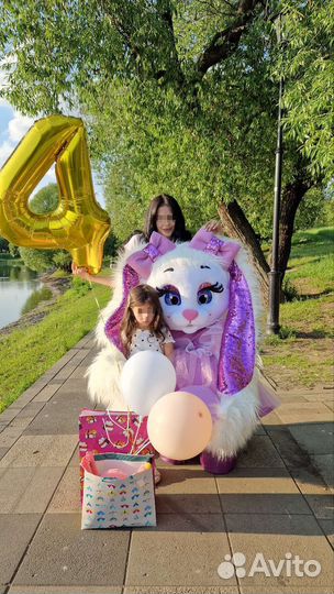 Поздравит Волшебная Зайка Заяц или Мишка Аниматор