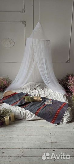 Плед ручного ткачества 