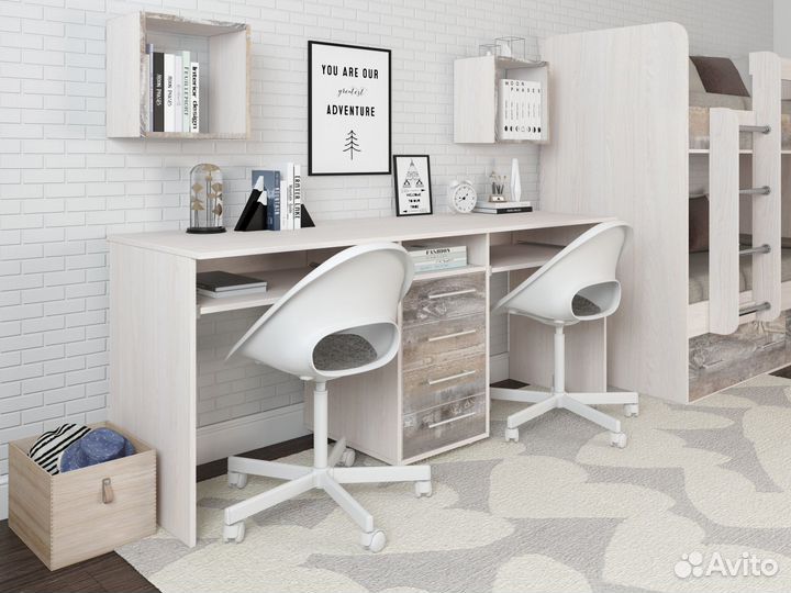 Двойной письменный стол Лаворо