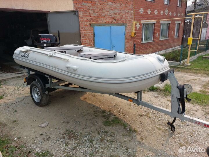 Лодка HDX 370 и мотор Nissan Marine 18