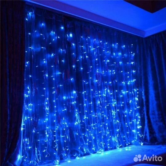 Гирлянда штора дождик новые