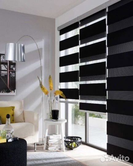 Жалюзи зебра (всех видов)