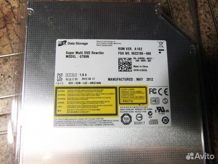 DVD RW (из ноутбука dell Inspiron 5520 )
