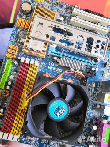 Материнская плата сокет ам2 с процессором