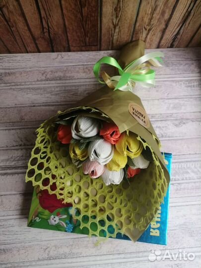Букет из конфет на 1 сентября