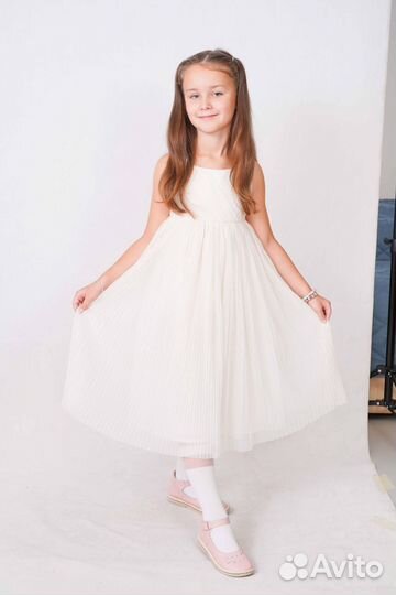 Платье нарядное h&m 128р