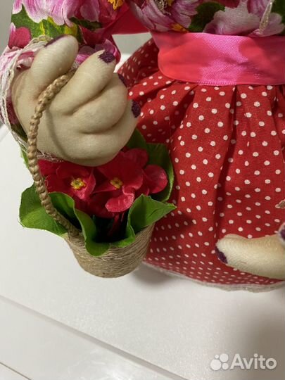 Кукла ручная садовница