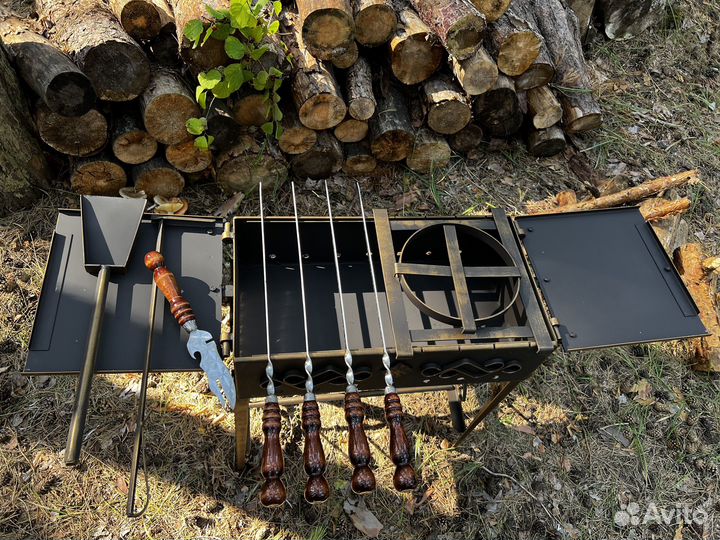 Мангал чемодан 3мм