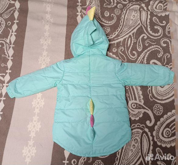 Intatika Дино куртка зимняя 92