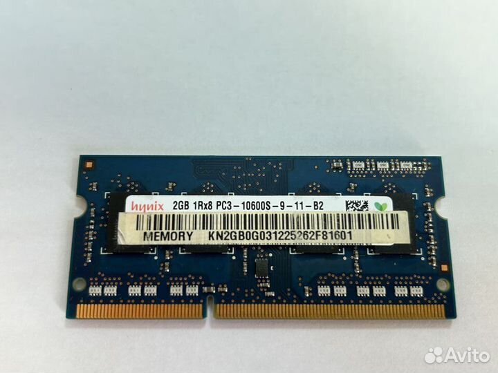 Оперативная память для ноутбука DDR3, 2gb