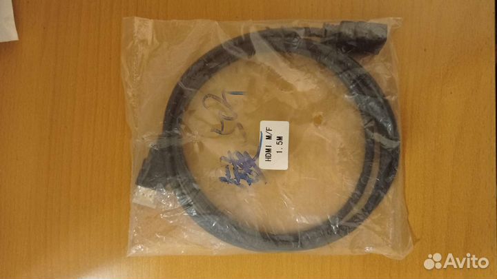 Кабель hdmi M/F 1,5 м