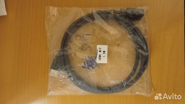 Кабель hdmi M/F 1,5 м