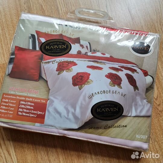 Постельное белье евро новое