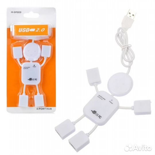 Разветвитель USB HUB человечек