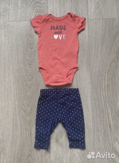 Carters комплект 3 месяца