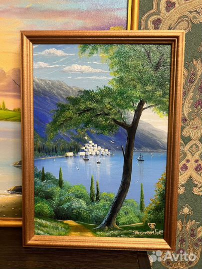 Картина маслом на холсте ручная работа