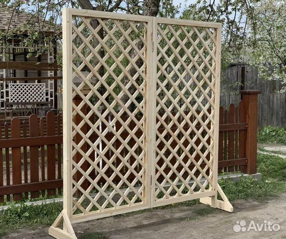 Шпалера, пергола деревянная