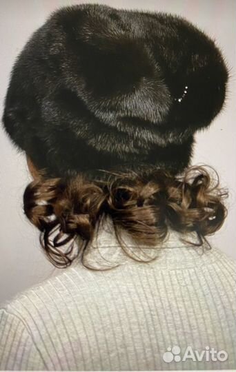 Шапка норковая новая женская