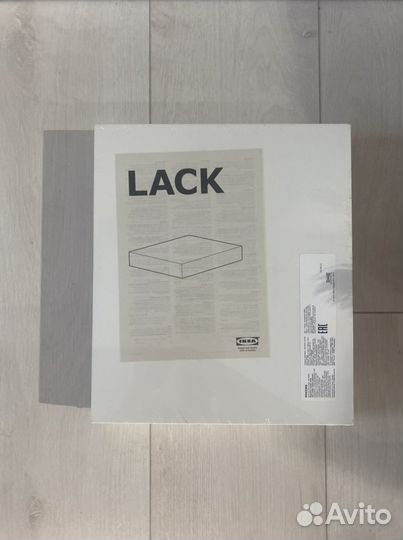 Полка IKEA lack белая