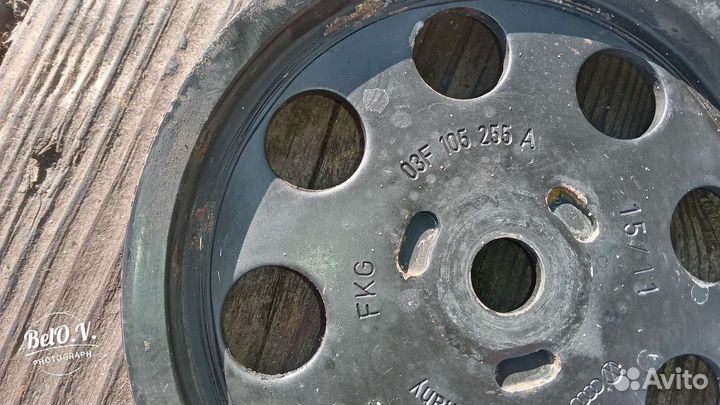 Шкив коленвала 1.2 tsi Ауди Фольксваген Шкода Сеат