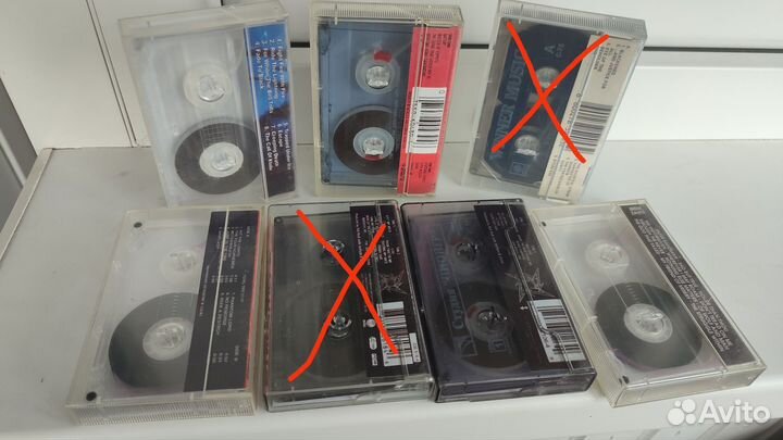 Аудиокассеты (рок, металл)