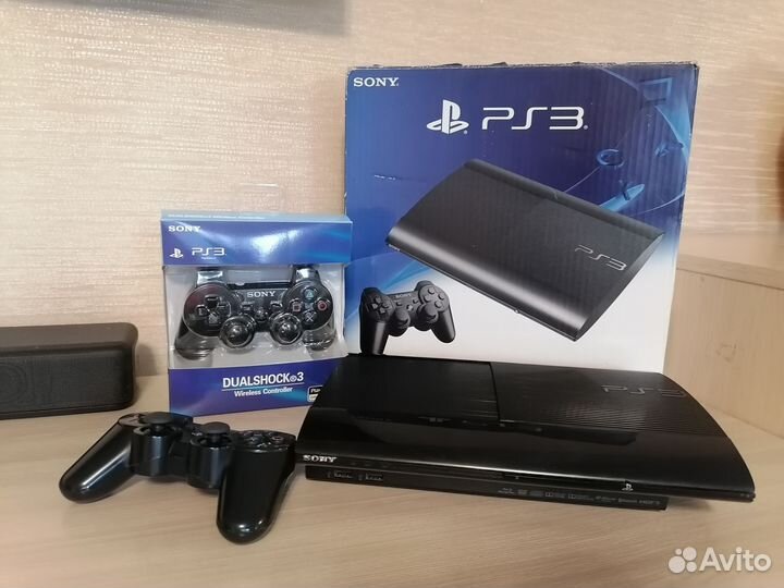 PS3 500gb+2геймпада, много игр