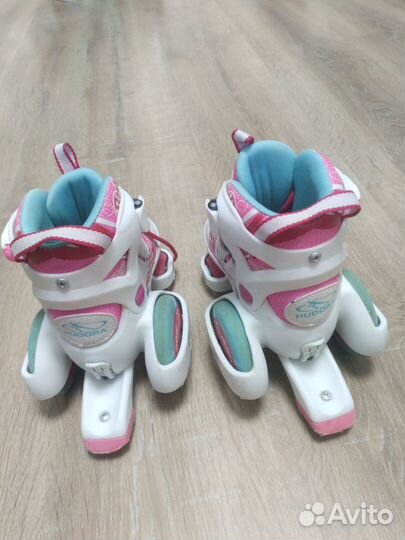 Роликовые коньки детские раздвижные