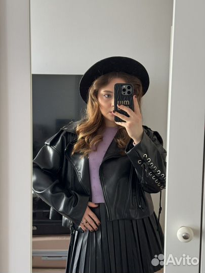 Водолазка женская сиреневая 42