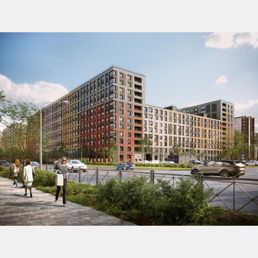 1-к. квартира, 39,3 м², 11/12 эт.