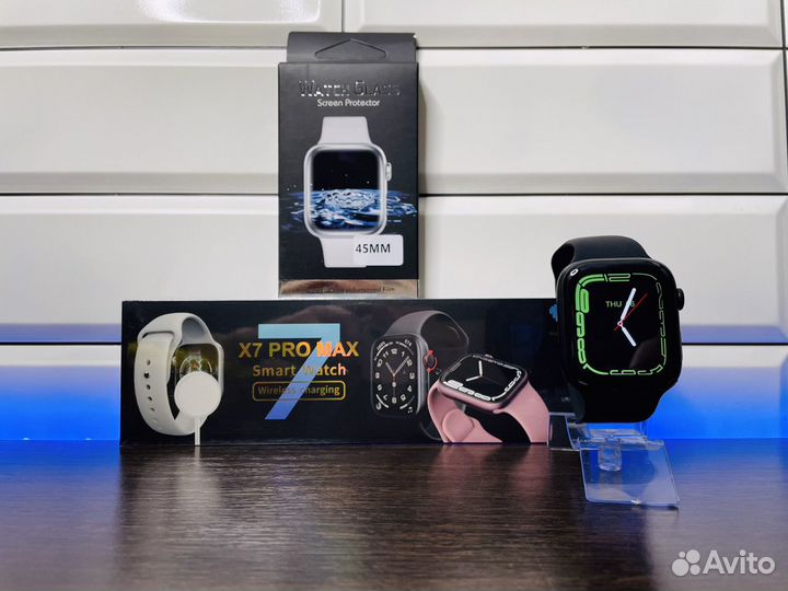 Новые SMART Watch X7 Pro Max + защитное стекло