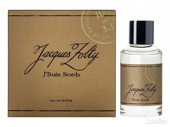 Jacques Zolty J*suis Snob 100 мл