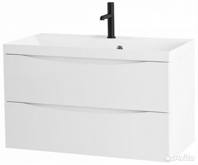 Мебель для ванной BelBagno Marino 90-BB900/450-LV-MR-AST Bianco Opaco