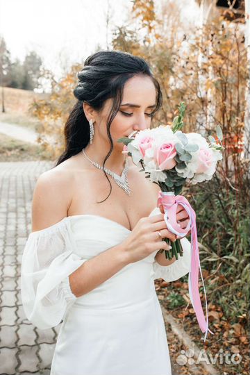 Причёска. Локоны.Косы.Макияж.Свадебный образ